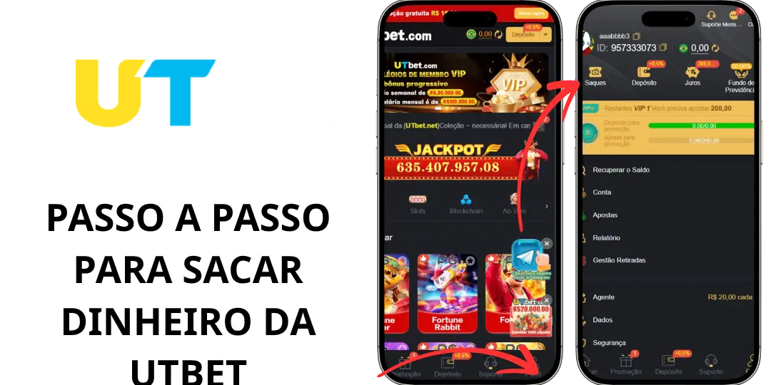 Passo a Passo para Sacar Dinheiro da Utbet